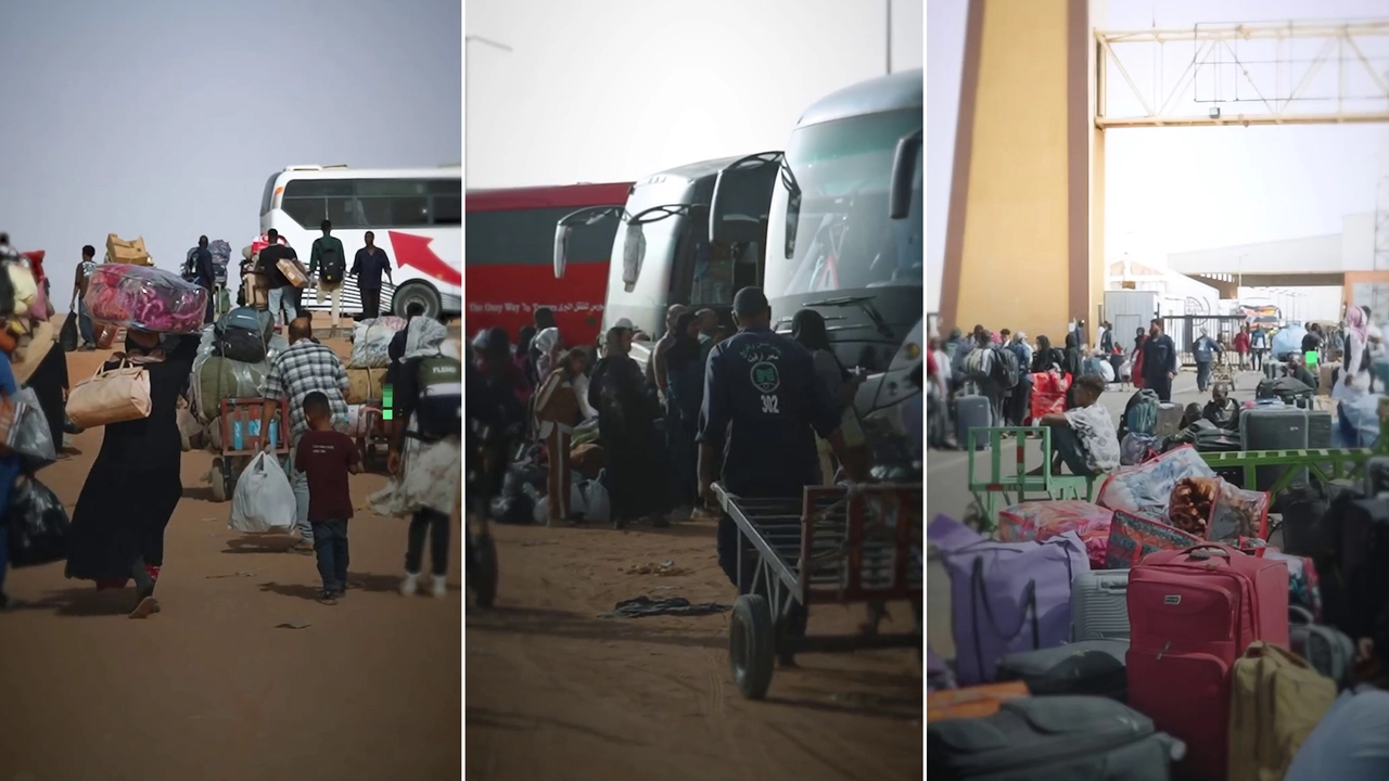 معبر أرقين يروي قصص السودانيين العائدين من مصر